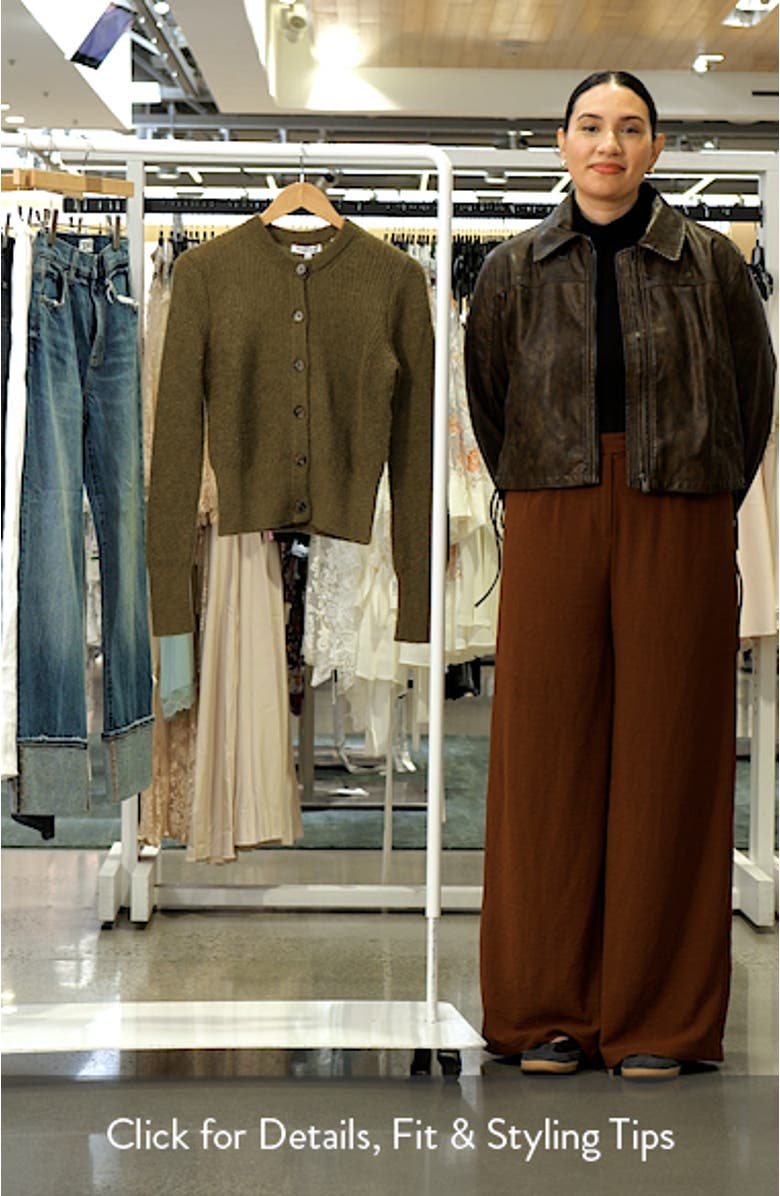 Gilmour Crop Cardigan, sales video thumbnail