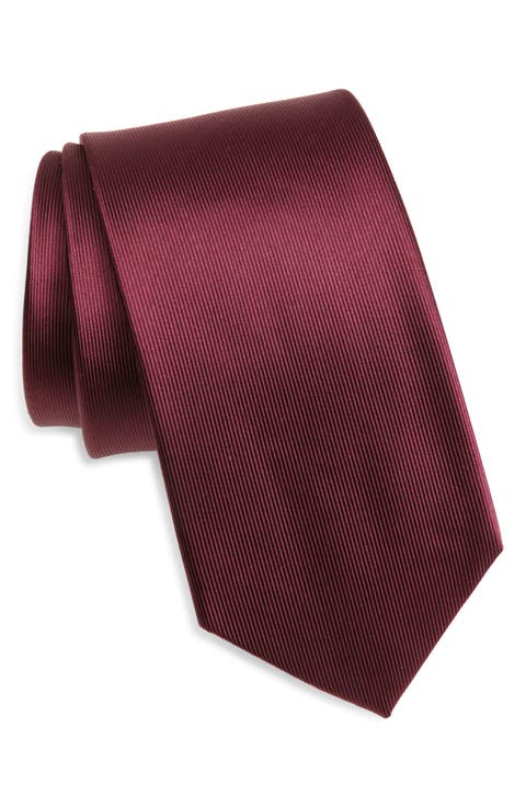 Solid Silk Tie