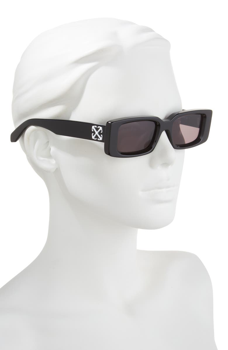 Off-White Arthur 50mm Rectangular Sunglasses | Nordstromrack