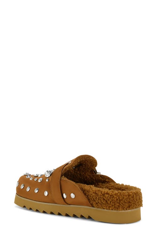 Azalea Wang Chatter Buckle Mule In Brown