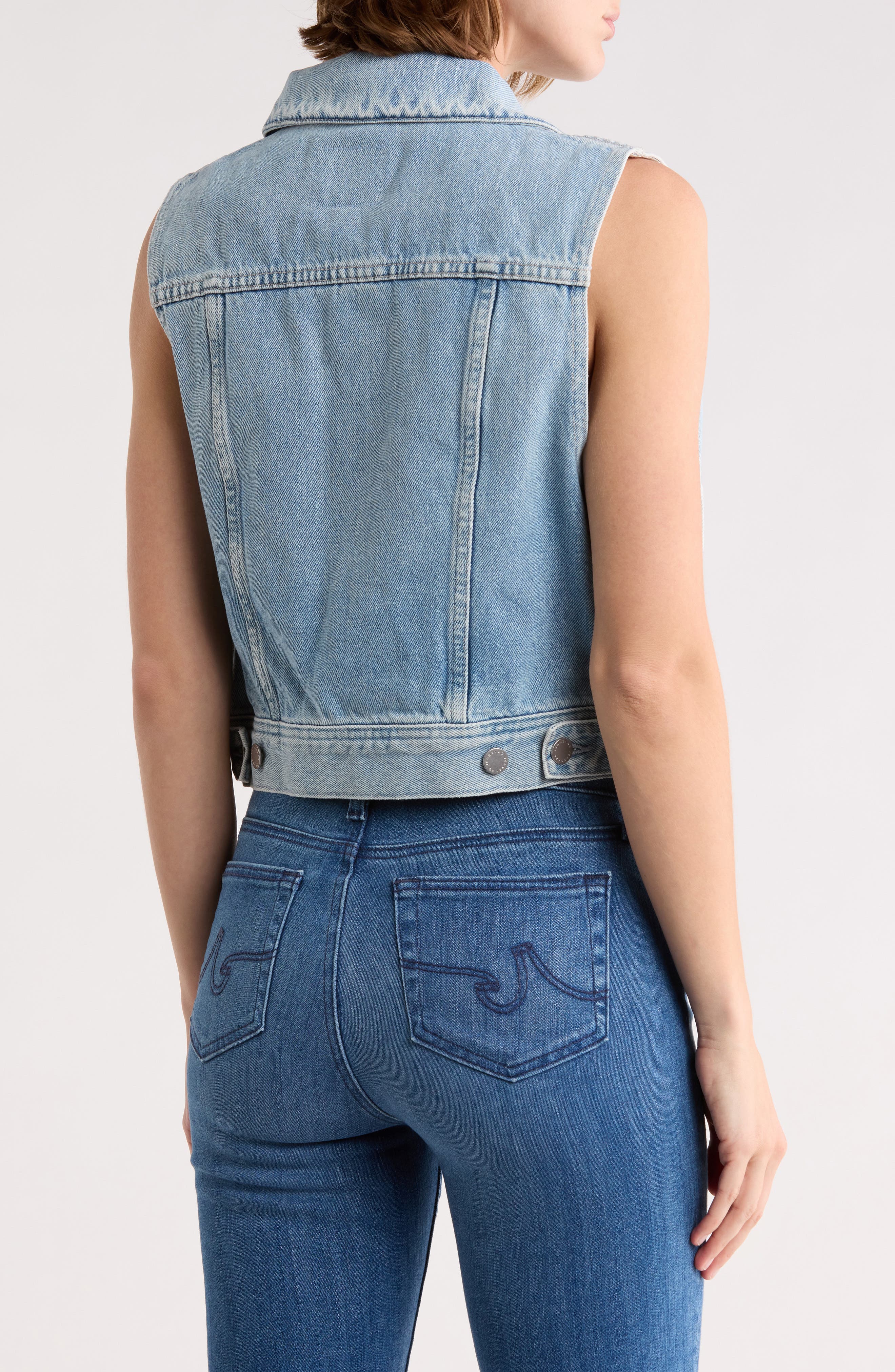 Avery Denim Vest - image 2