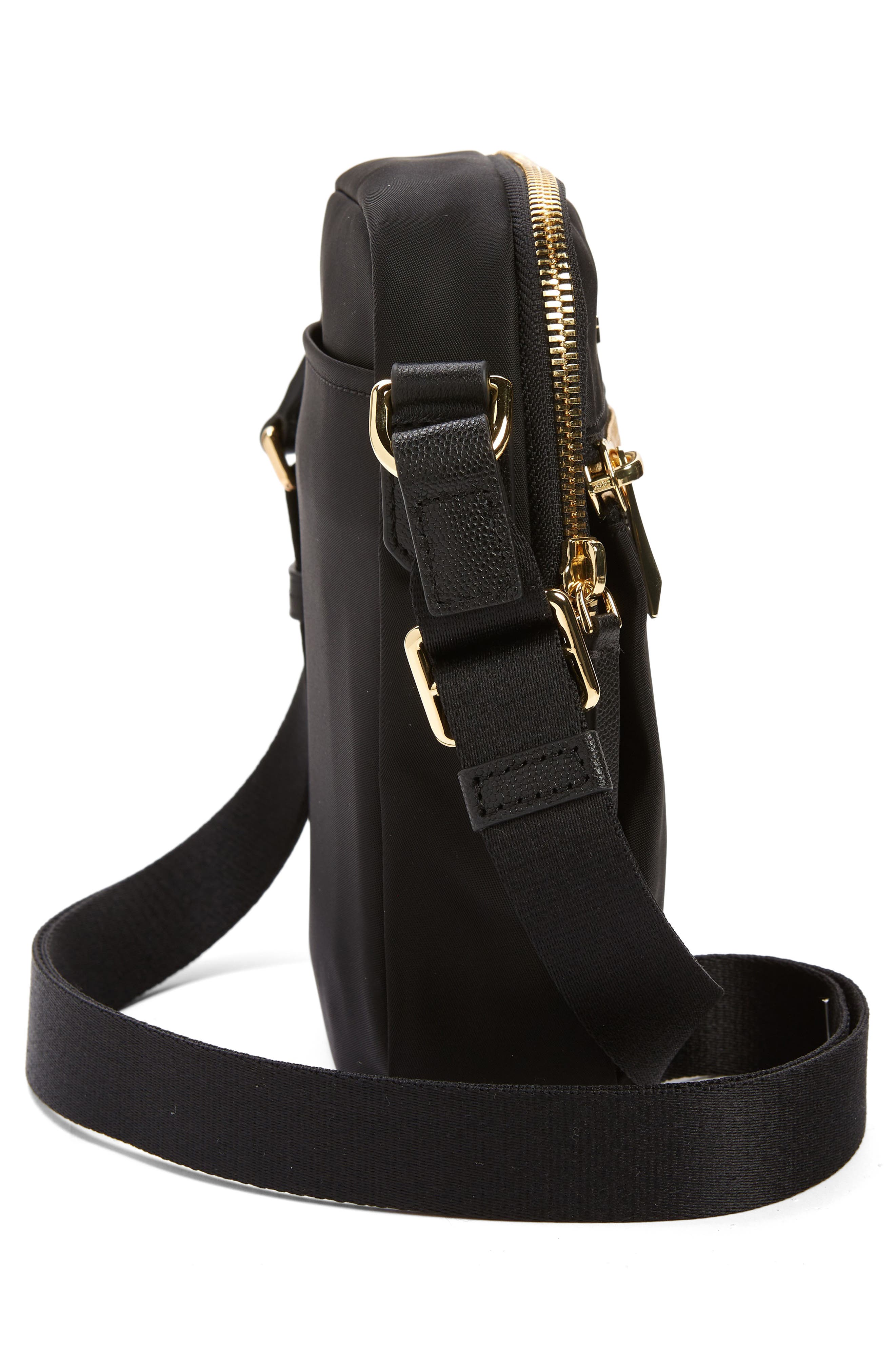 Voyageur Persia Crossbody Bag, Alternate, color, BLACK/ GOLD