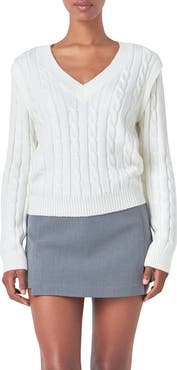 Endless Rose Cable Knit Sweater