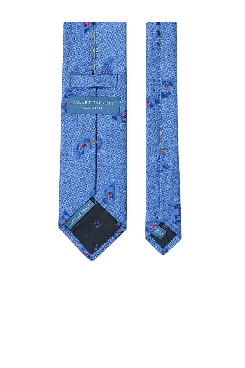 Robert Pine Geo Jacquard Best of Class Necktie, Alternate, color, Blue