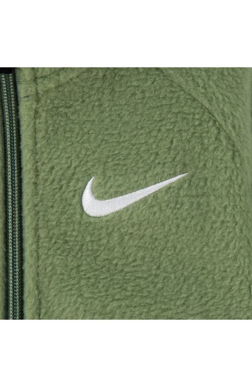 Nike Fleece Jacket In Green