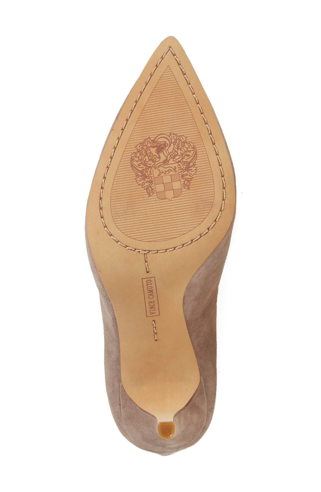 'Barsha' Lace-up Pump (Nordstrom Exclusive), Alternate, color, STONE TAUPE SUEDE