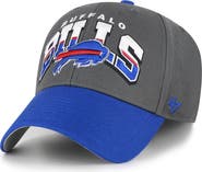 '47 Men's '47 Charcoal Buffalo Bills Split Block MVP Adjustable Hat