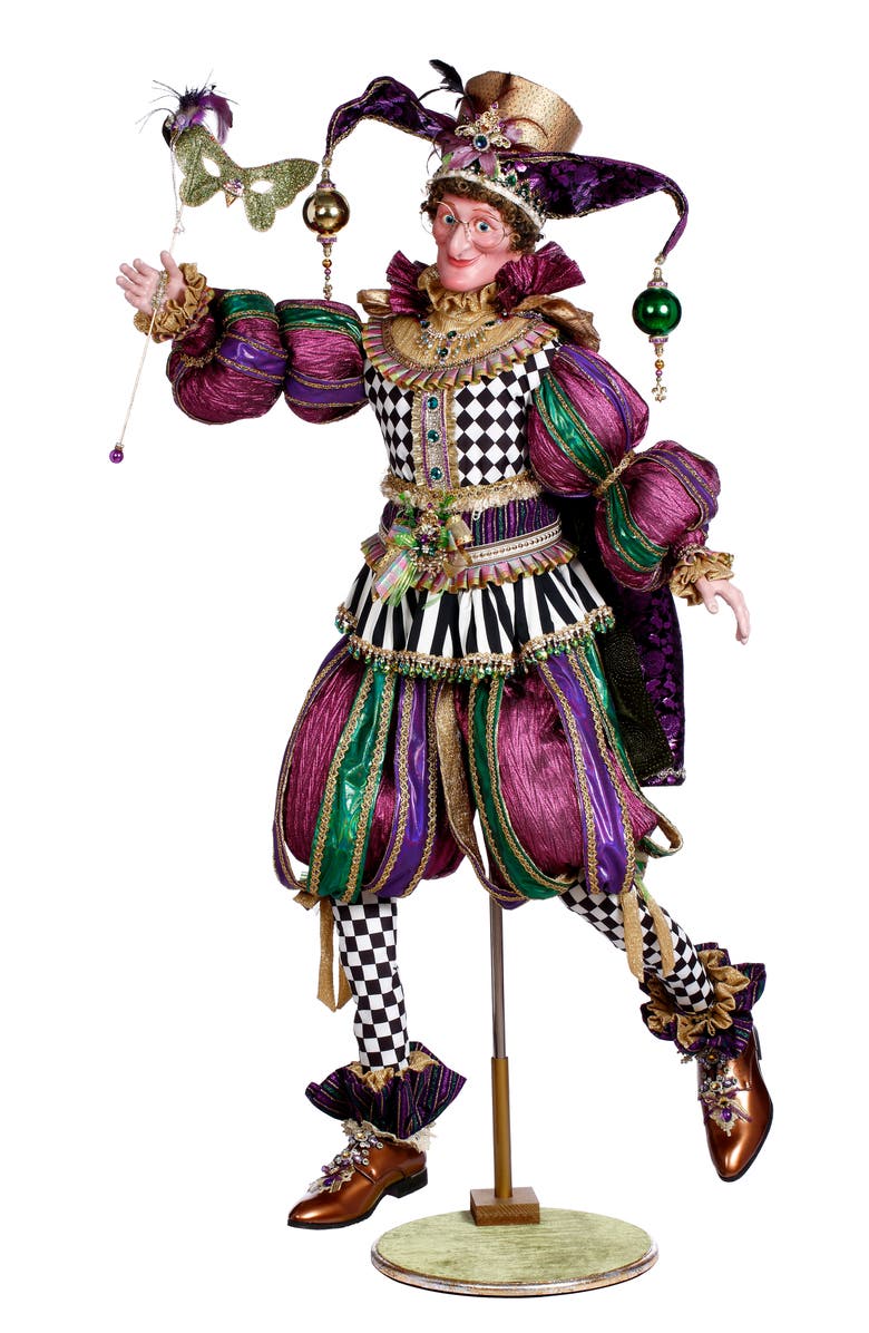 Mark Roberts Mr. Patri Gras Jester, Main, color, Dark Purple