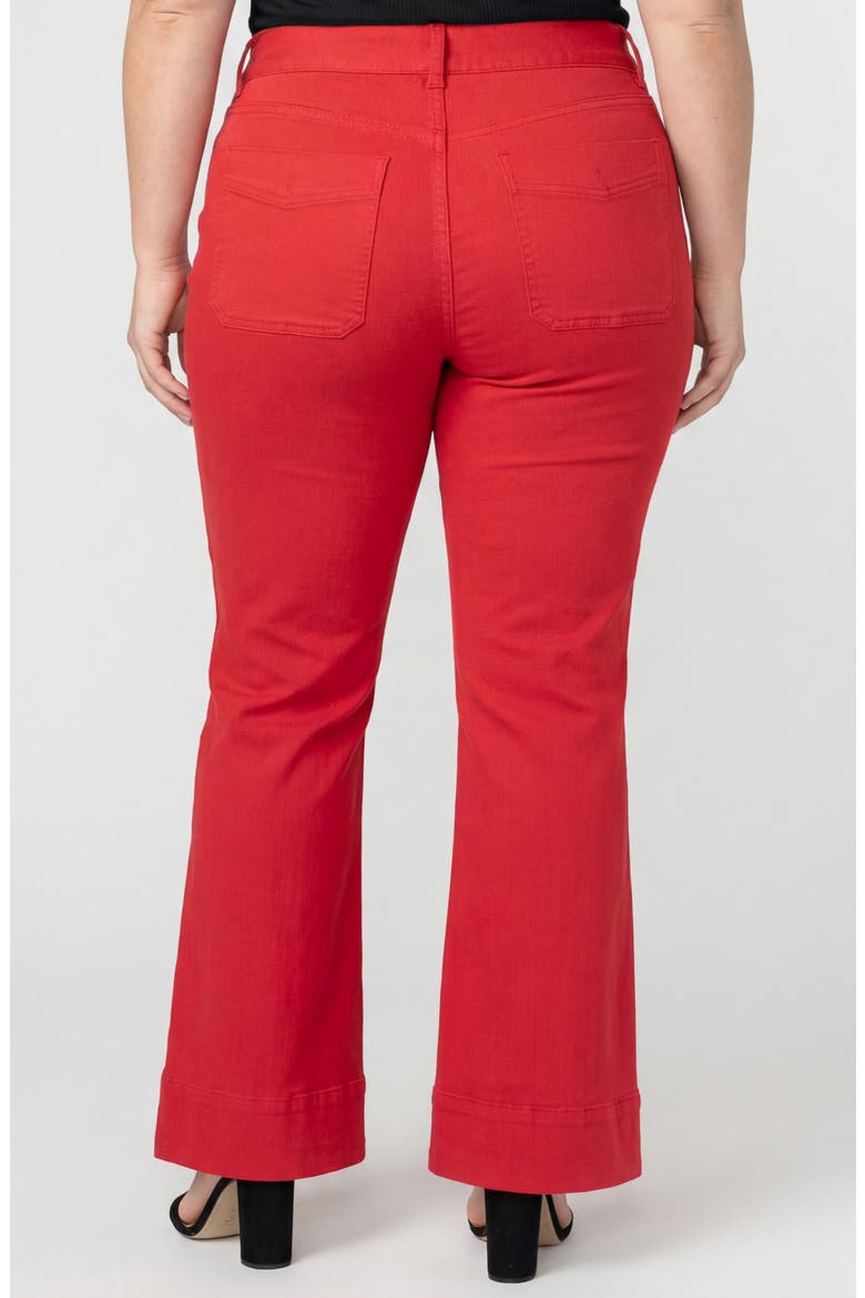 Lucy High Waist Bootcut Jeans, Alternate, color, SUNDANCE RED