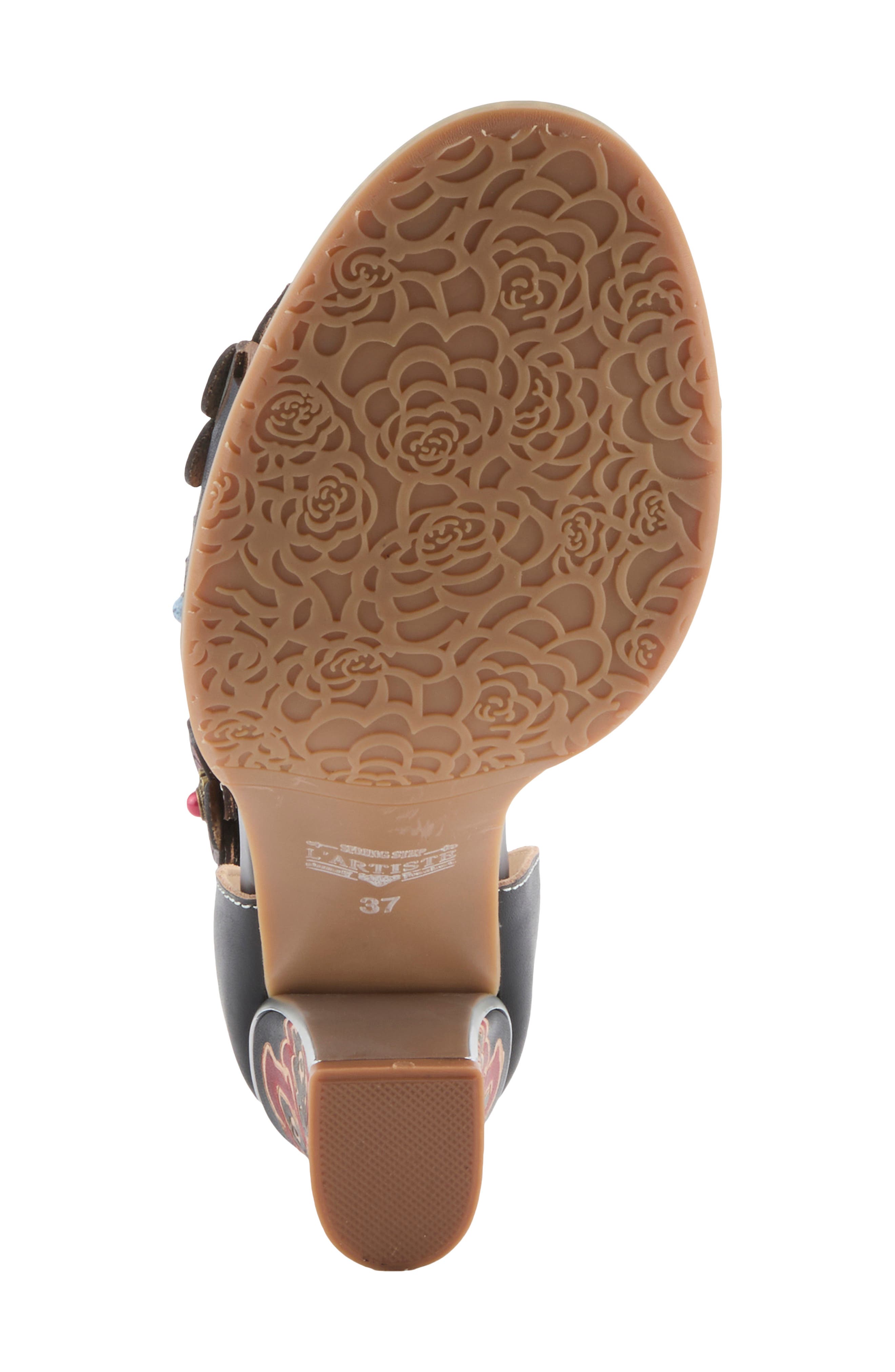 L'Artiste by Spring Step Double Love Ankle Strap Sandal, Alternate, color, 