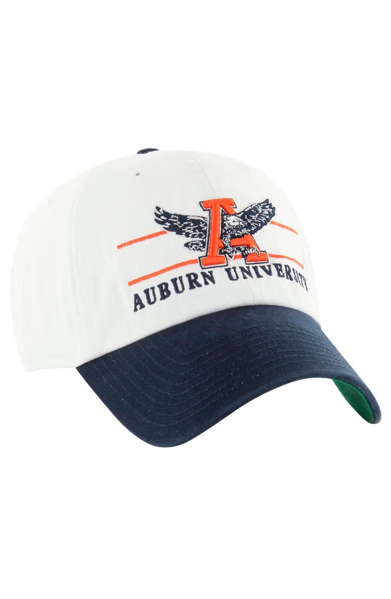 '47 Men's '47 White Auburn Tigers Gridiron Clean Up Adjustable Hat, Alternate, color, 
