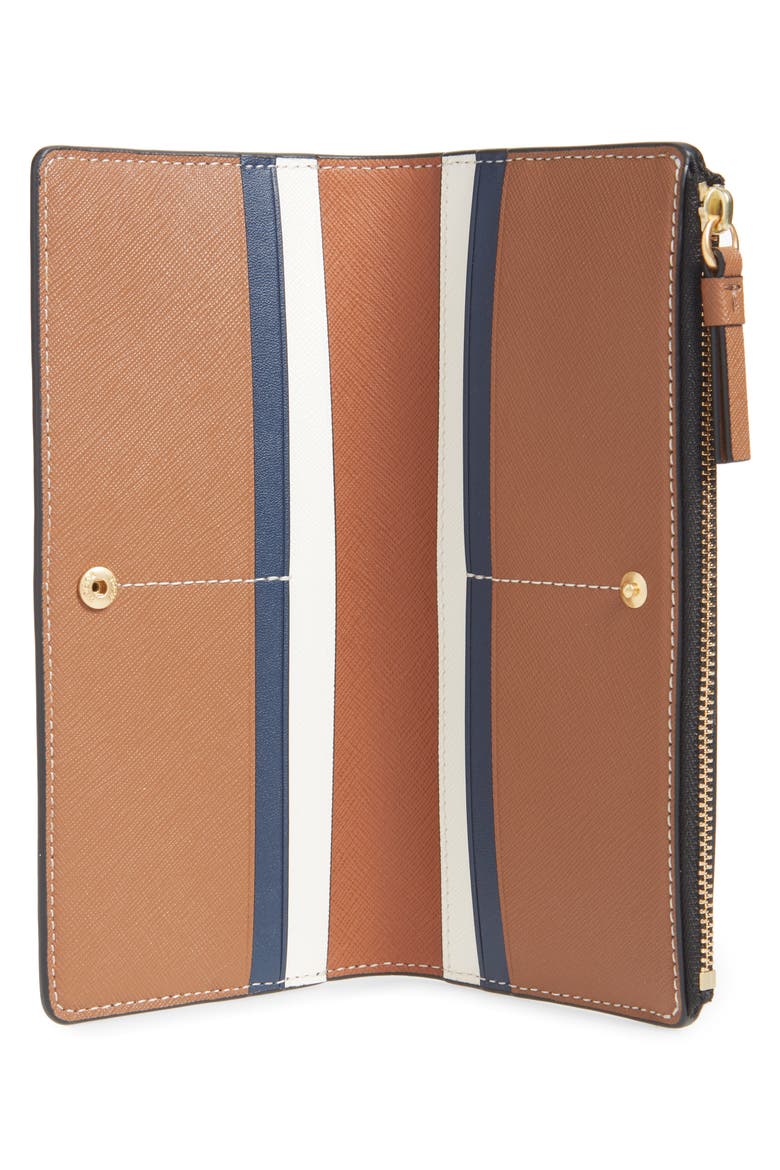 Walker Slim Zip Wallet, Alternate, color, BLACK