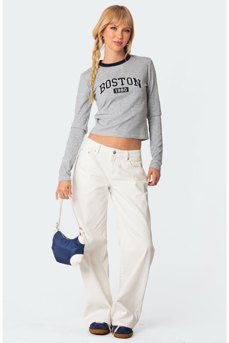 Boston Long Sleeve T-Shirt, Alternate, color, GRAY-MELANGE