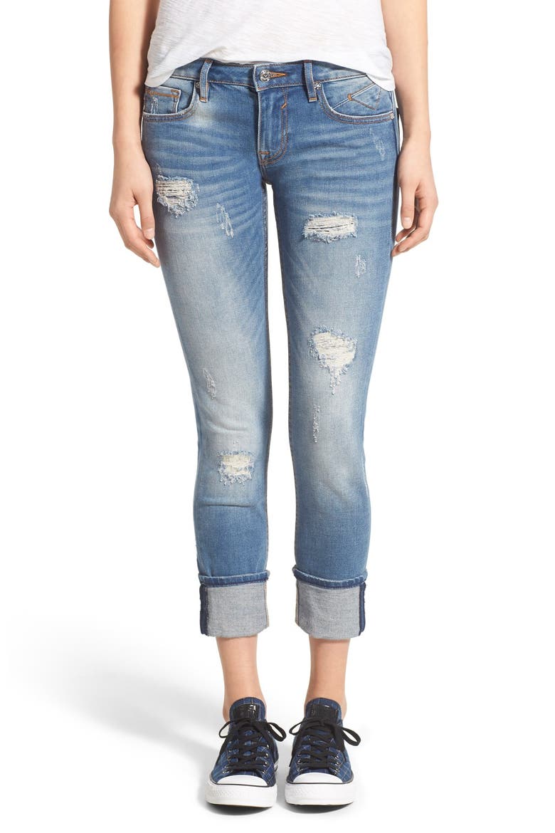 'Tompson' Easy Skinny Jeans, Main, color, MEDIUM WASH
