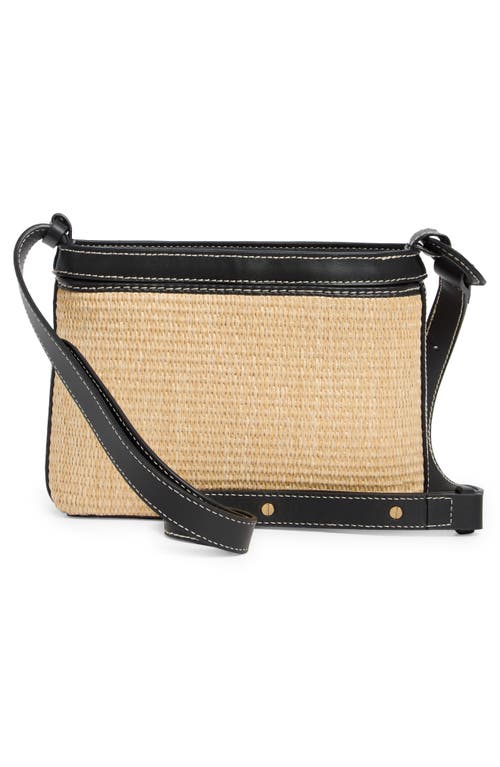 SAM EDELMAN SAM EDELMAN MARSELLA RAFFIA CROSSBODY BAG