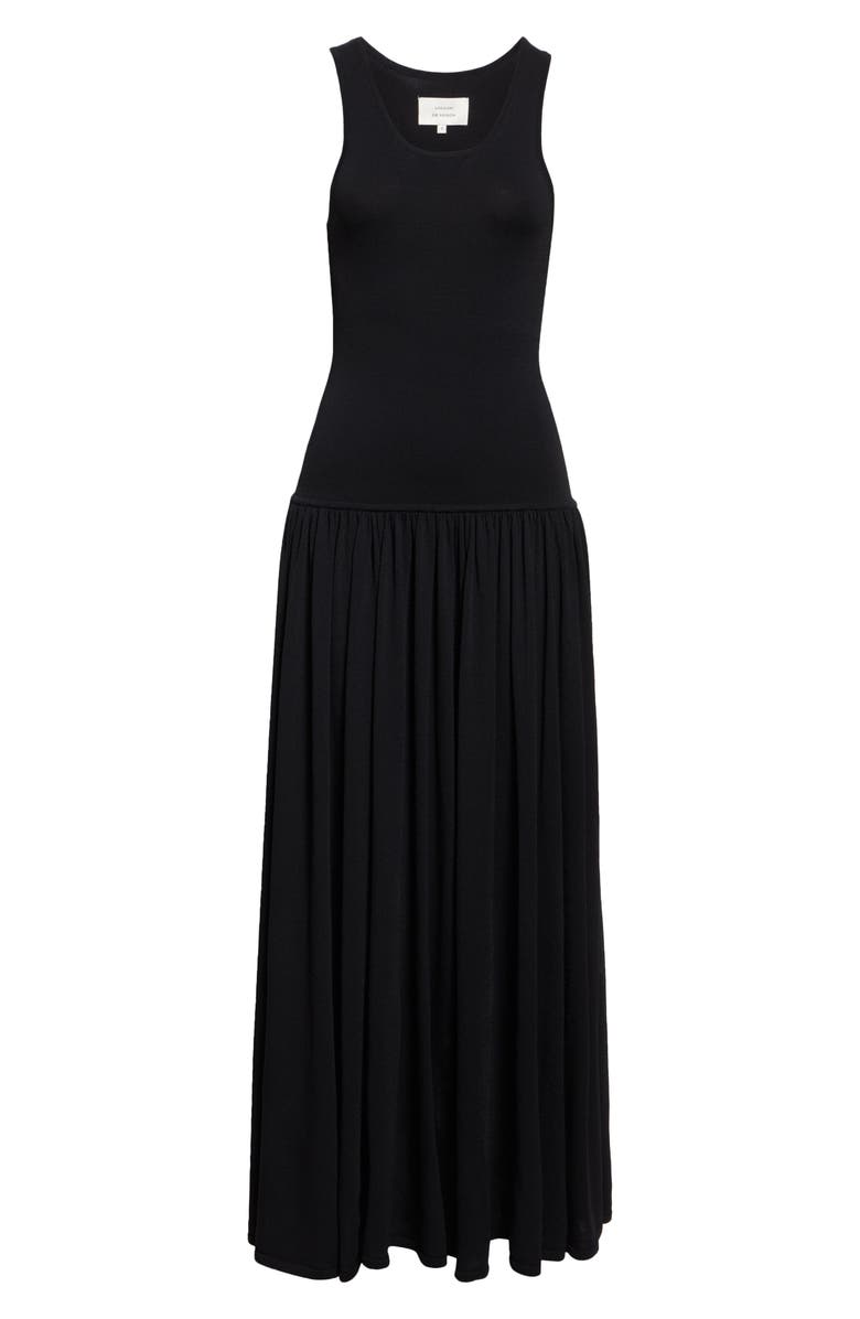 LOULOU DE SAISON Jada Drop Waist Jersey Maxi Dress, Alternate, color, 