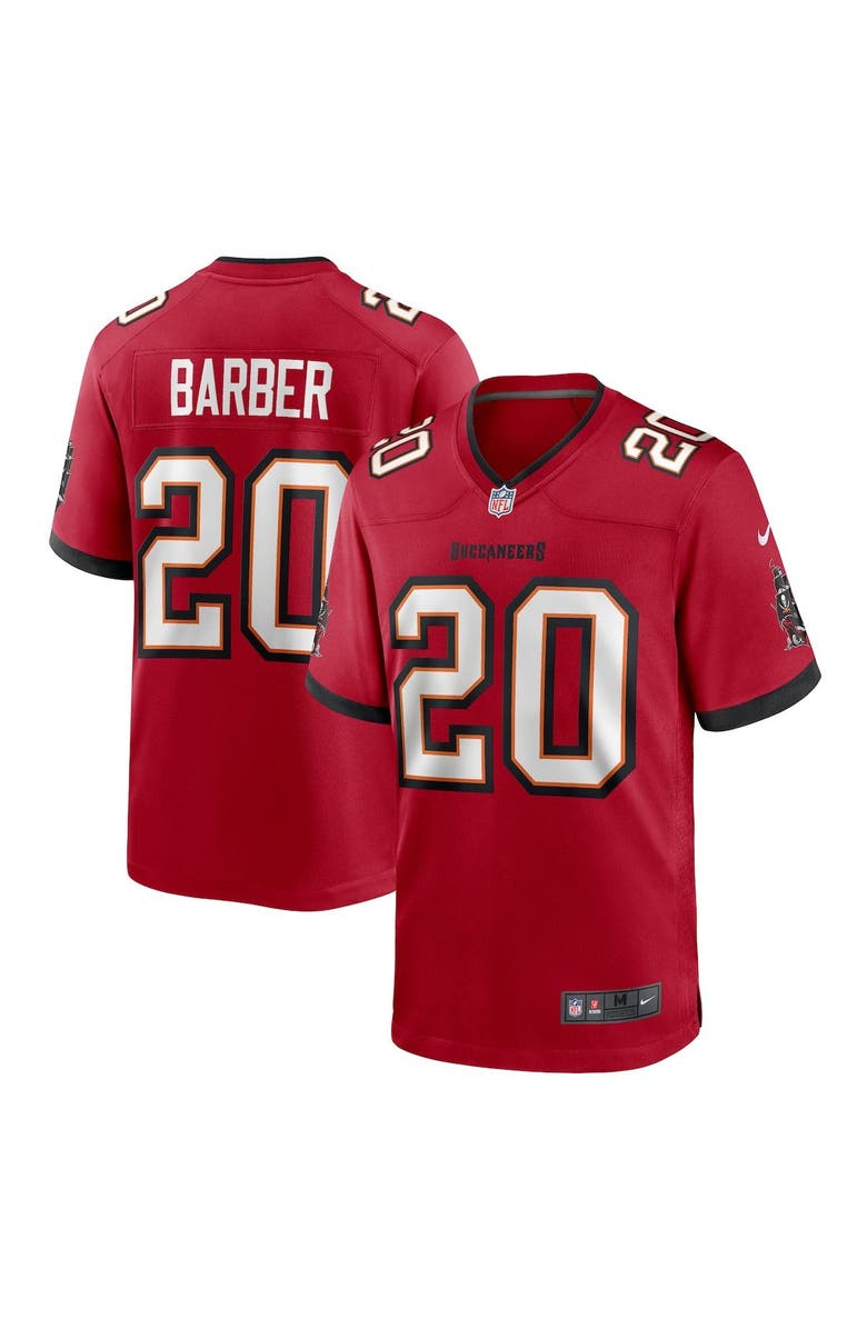 Nike Men's Nike Ronde Barber Red Tampa Bay Buccaneers Retired Player Game Jersey, Main, color, Red