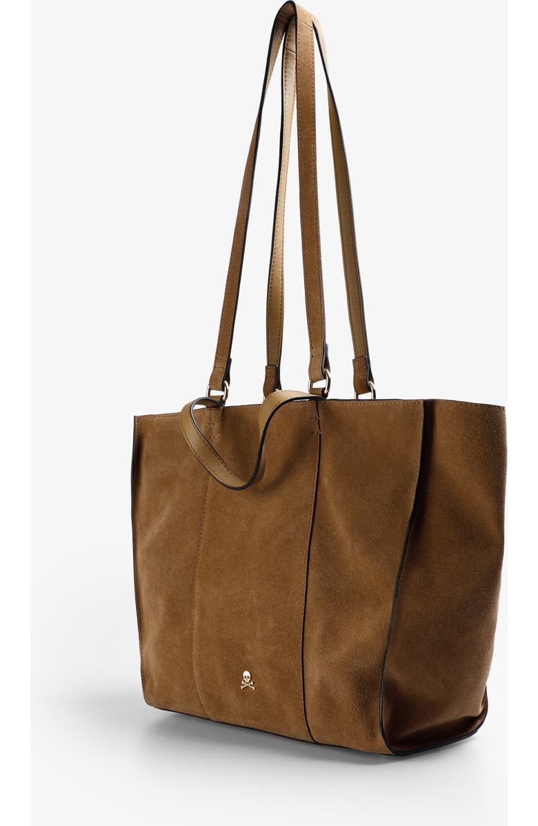 Scalpers Suede Sp Bag, Alternate, color, Camel