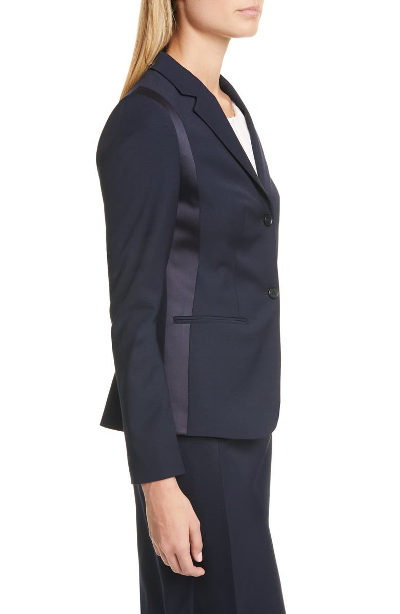 BOSS Jatemisa Stretch Wool Jacket, Alternate, color, 