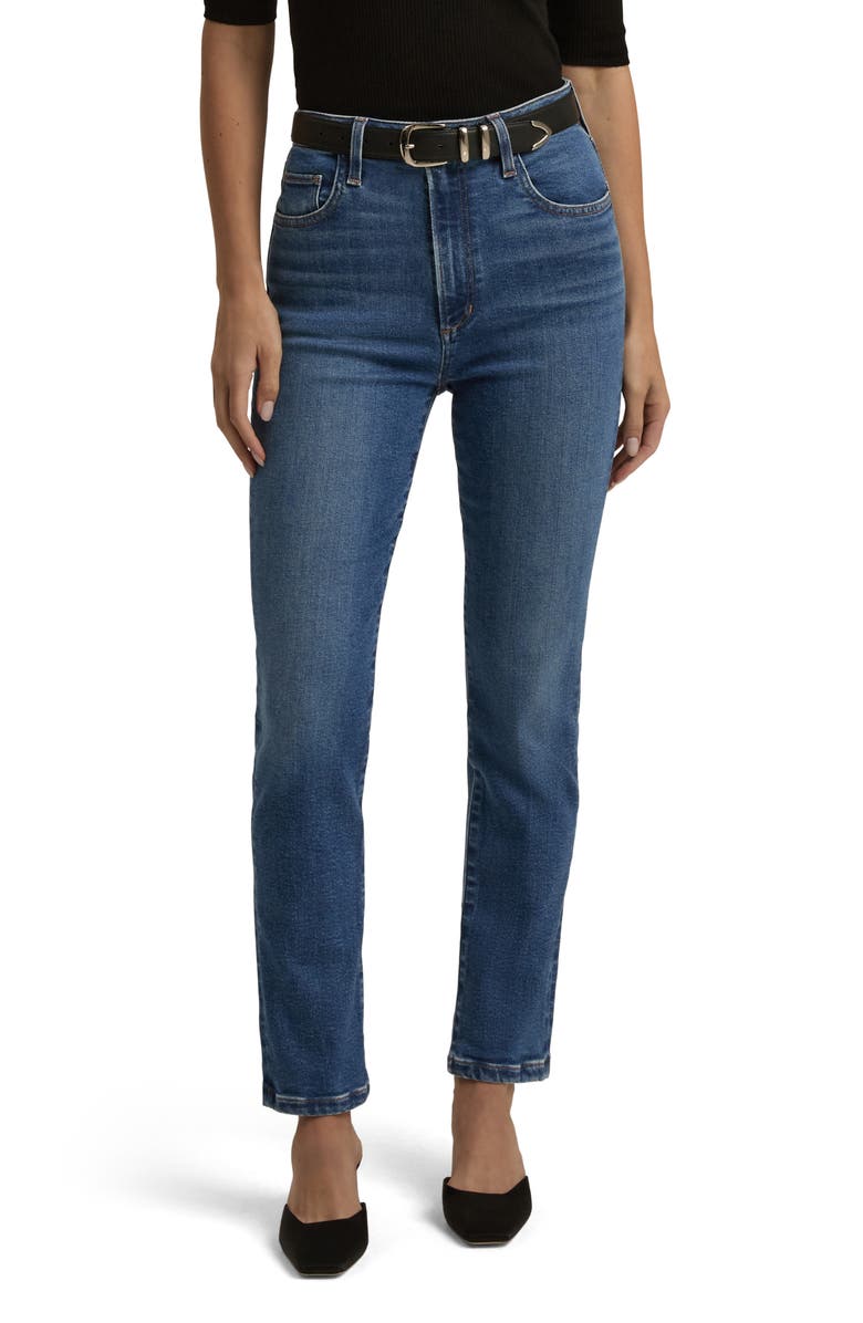 Favorite Daughter The Valentina Super High Waist Ankle Cigarette Jeans, Main, color, Madison