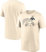 Nike Men's Nike Natural Iowa Hawkeyes Campus Shadow Legend Performance T-Shirt
