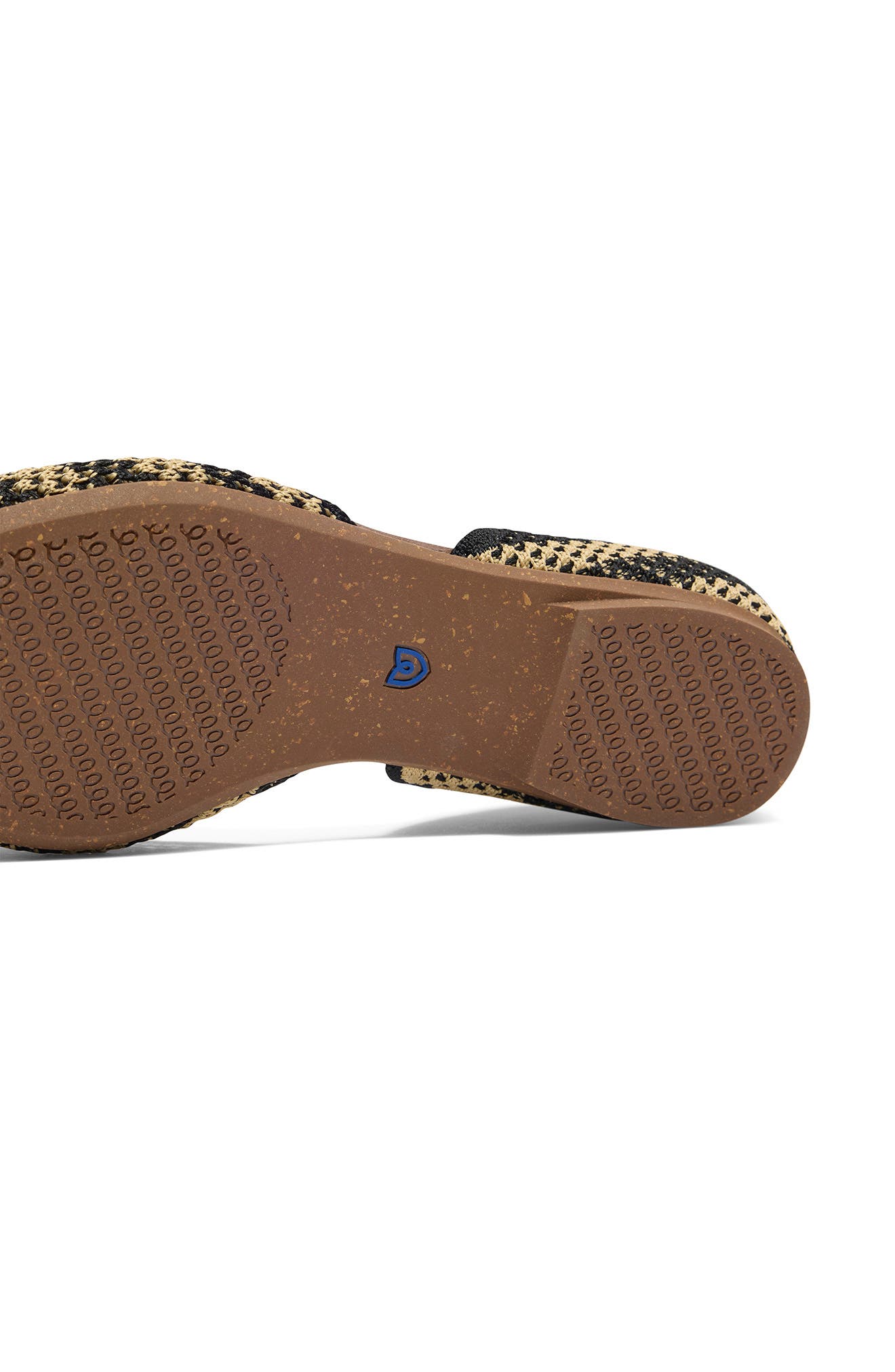 The d'Orsay Flat, Alternate, color, SHORTBREAD STRIPE