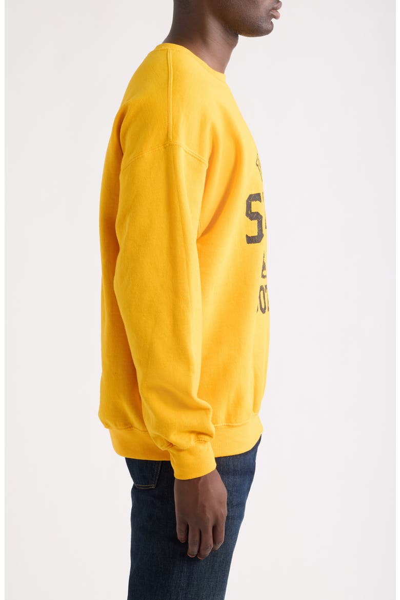 Property of Pittsburgh Steelers Fleece Sweatshirt, Alternate, color, YELLOW