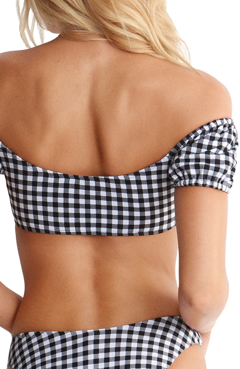 Seafolly Labelle Off the Shoulder Bikini Top, Alternate, color, 