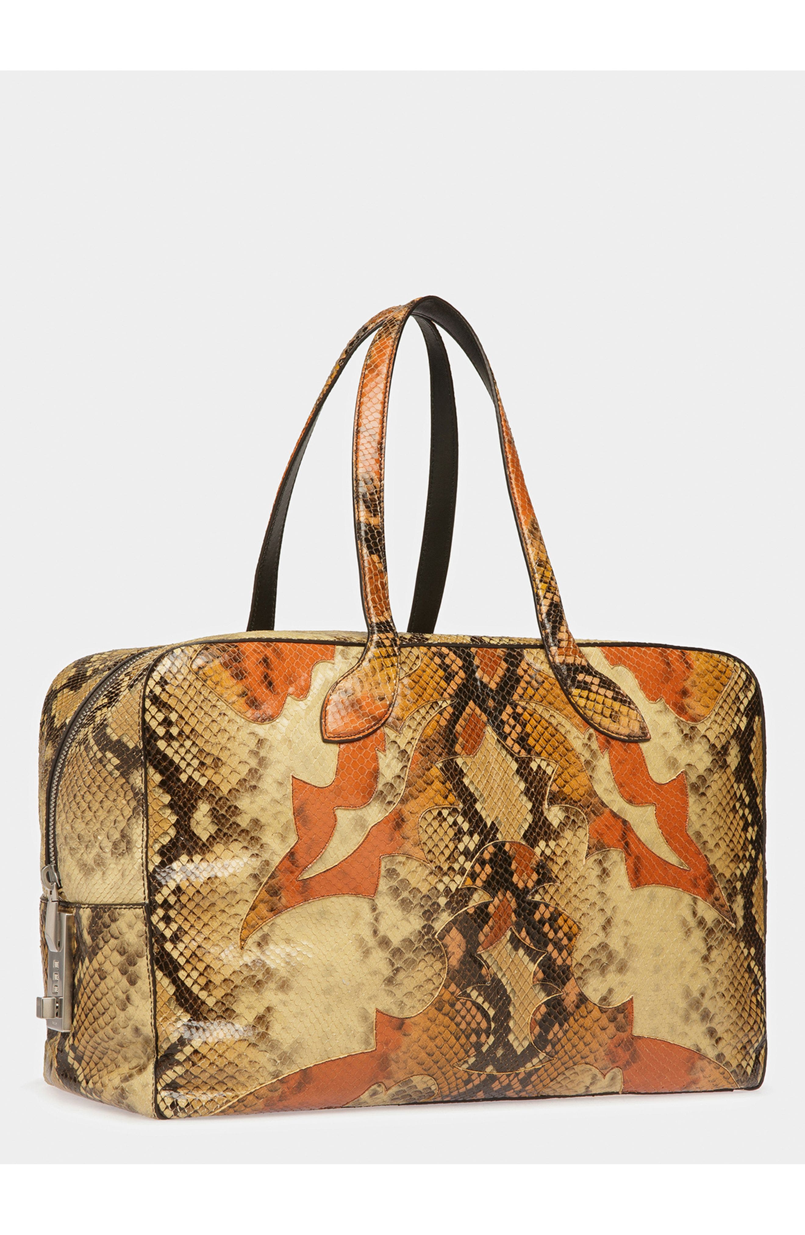 Bally Lago Weekender Bag, Alternate, color, Multi