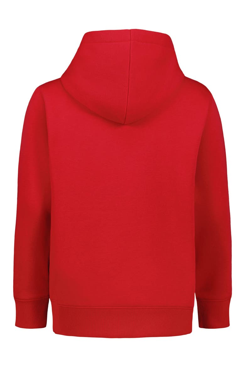 Kids' Chenille H Graphic Hoodie, Alternate, color, TOMMY RED