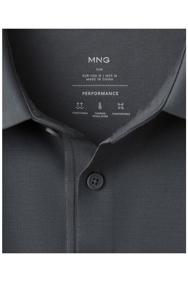 Comfort Stretch Polo, Alternate, color, DARK GREY