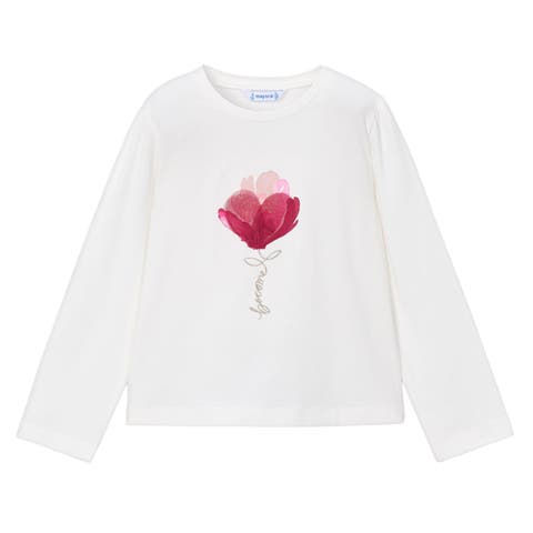 Graphic Long-Sleeve Top