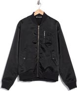 Palm Angels Curved Logo Bomber Jacket