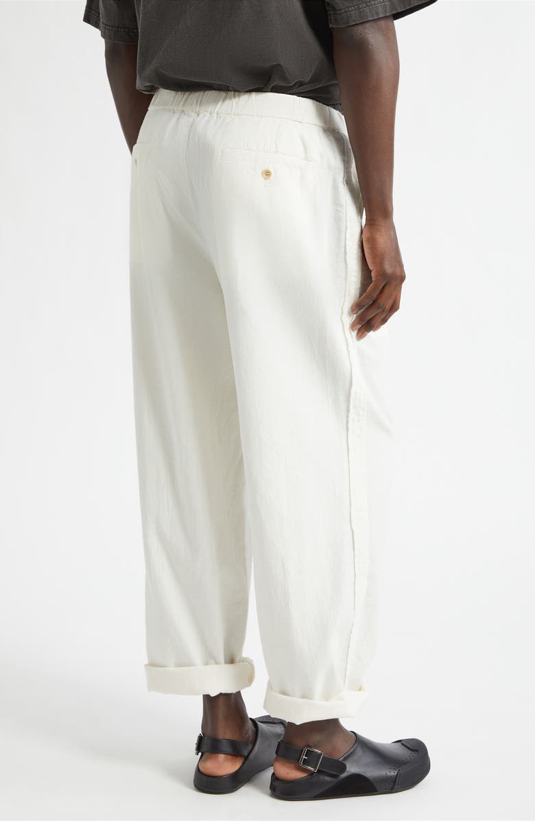 Undercover Cotton & Cashmere Pants, Alternate, color, Ivory