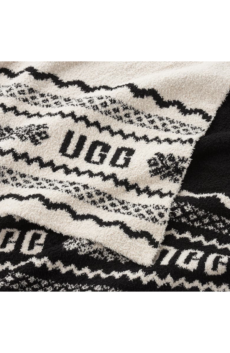 UGG<sup>®</sup> Northstar Uggisle Throw Blanket, Alternate, color, Cream