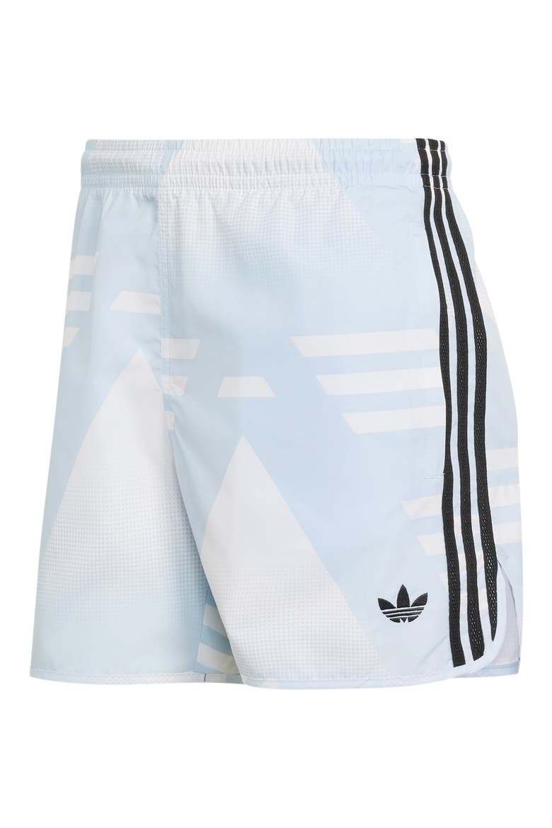 Bruised Banana Allover Print Shorts, Alternate, color, WHITE/ /
