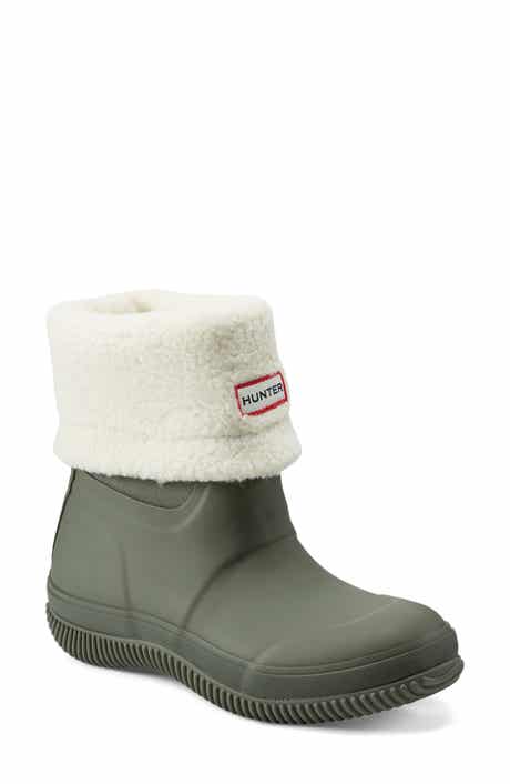 Hunter Thunor Indoor/Outdoor Insulated Roll Top Waterproof Snow Boot