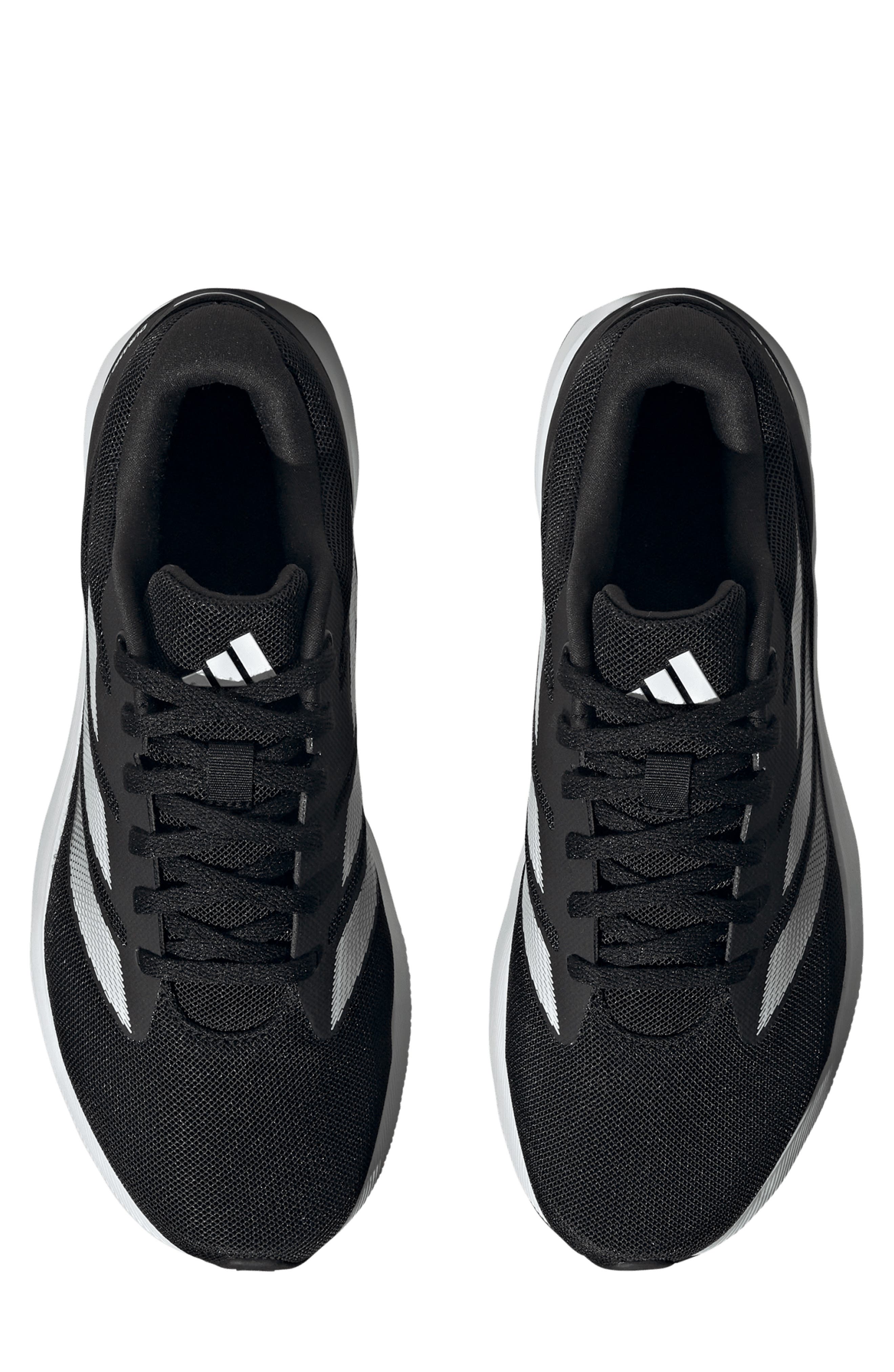 adidas Duramo RC Shoe, Alternate, color, Black/ White/ Black