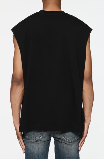 Tシャツ・カットソー Purple Brand P128 LMBF224 OVERSIZED CUT OFF T-shirt PURPLE BRAND Oversize Cotton Cutoff Graphic Tank | Nordstromrack