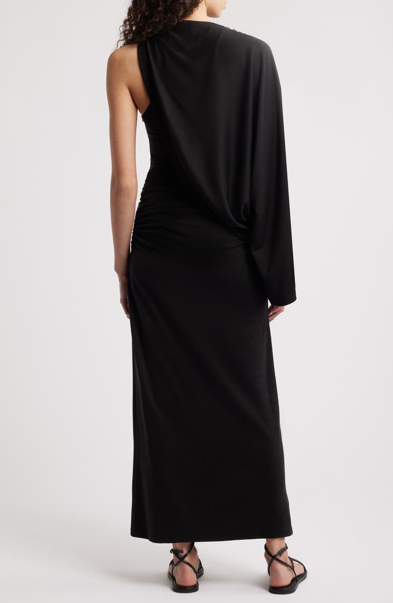 Acler Odder Cocktail Maxi Dress, Alternate, color, Black