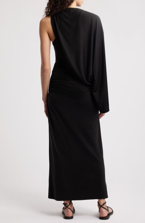 Acler Odder Cocktail Maxi Dress In Black