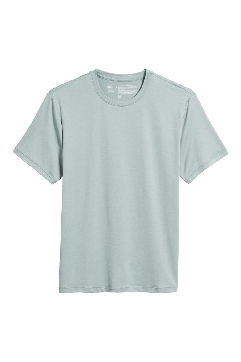 Dynamic Crewneck T-Shirt, Alternate, color, GREY BLUE