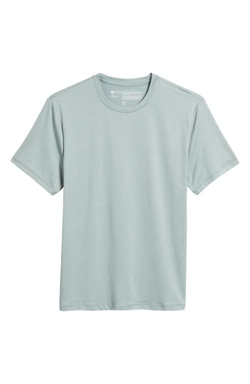 Zella Dynamic Crewneck T-shirt In Grey Blue