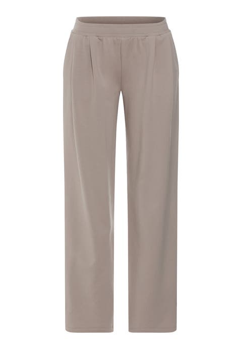 Natural Living Cotton Blend French Terry Pants