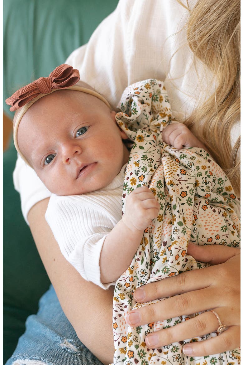 2-Pack Knit Swaddle, Alternate, color, PRESSED PETALS