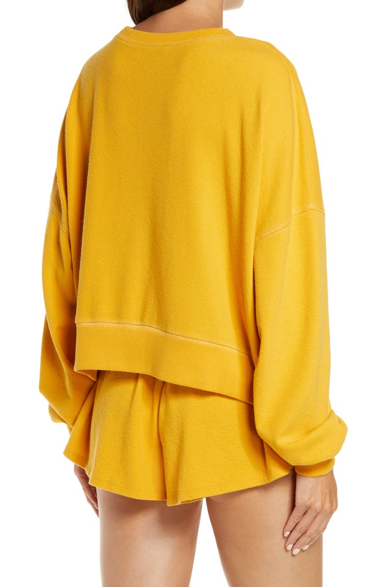 Honeydew Fool for Fall Crop Sweatshirt, Alternate, color,