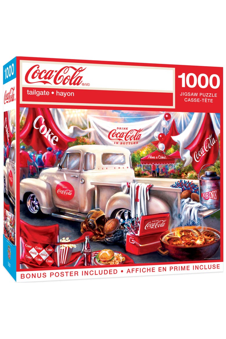 Coca-Cola Tailgate 1000 Piece Puzzle, Main, color, Multicolor