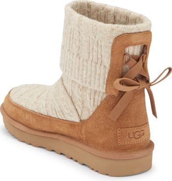 Classic Mini Cable Knit Bootie