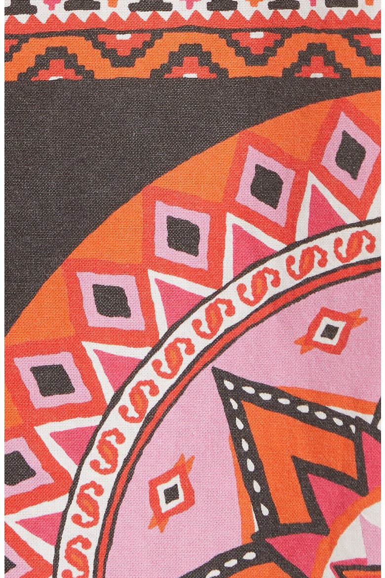 Bandana Print Camp Shirt, Alternate, color, PINK