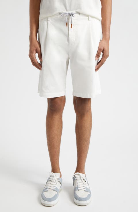 Stretch Cotton Bermuda Shorts